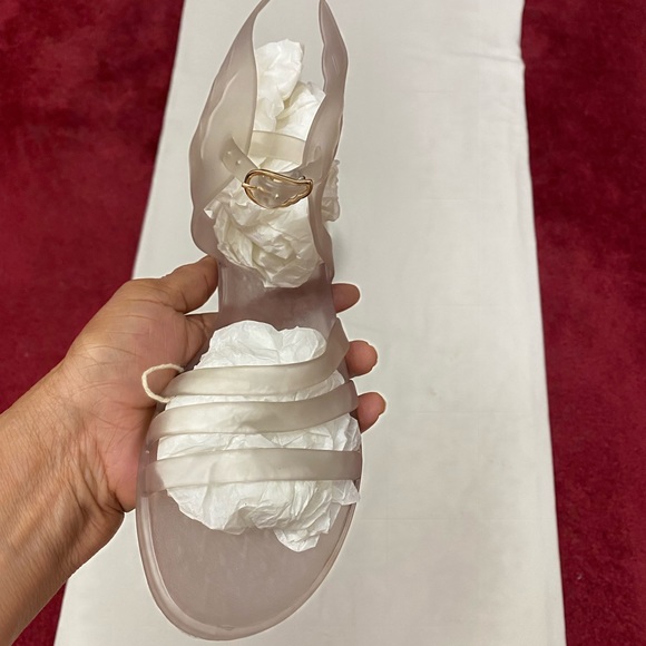 Ancient Greek Sandals Ikaria Clear Rubber Jelly Size 6.5. - Picture 7 of 7